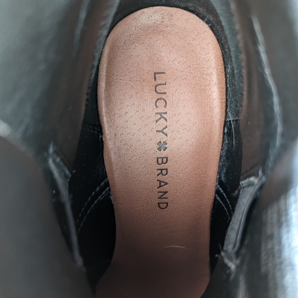 LUCKY BRAND - Suede Booties - Picture 5 of 6